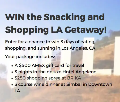 $2,000 Snacking And Shopping LA Getaway