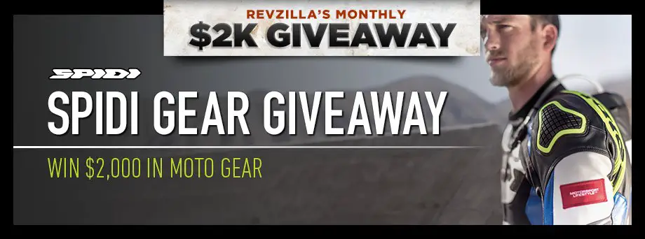 $2,000 Spidi Gear Giveaway!