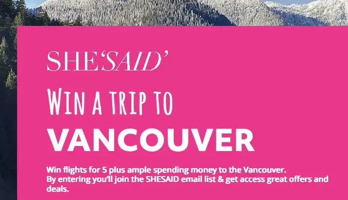 $20,000 Biggie Travel & Money Sweepstakes!