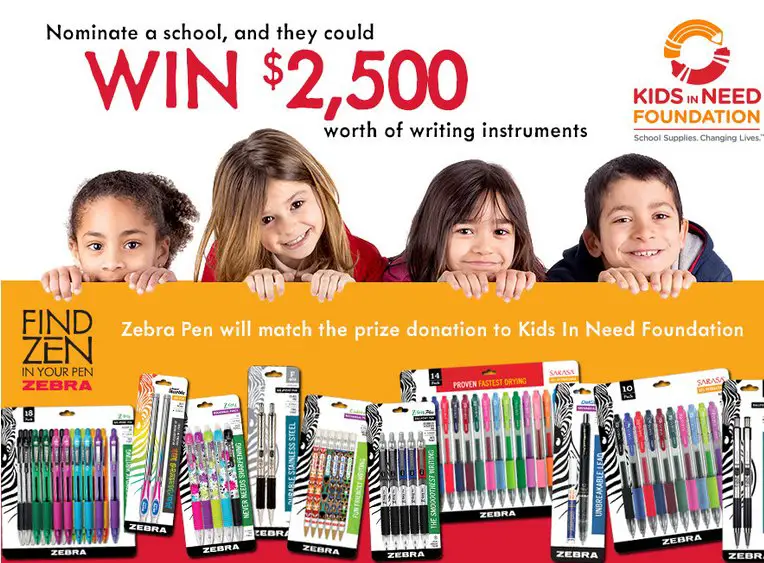 $20,000 Nominate a School in Need Sweepstakes!