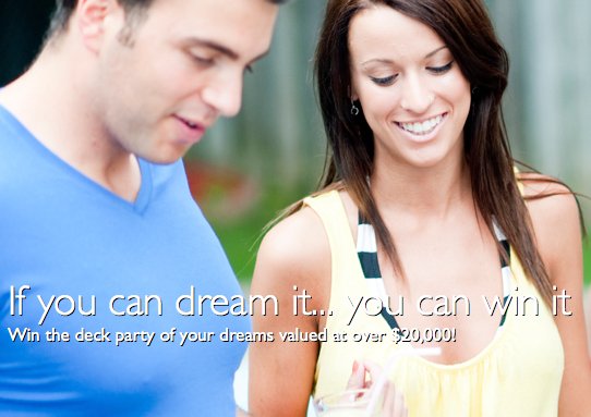 $20,000 Thompson's WaterSeal Deck Party of Your Dreams 2016!