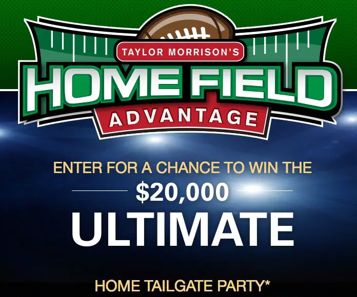 $20,000 Ultimate Home Tailgate Party! Win Now!