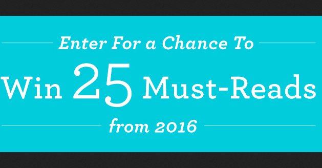 2016 Book and Gift Cards Sweepstakes!