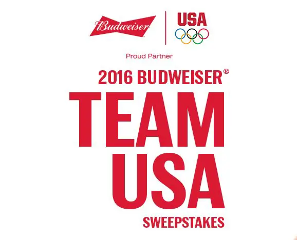 2016 BUDWEISER TEAM USA SWEEPSTAKES!