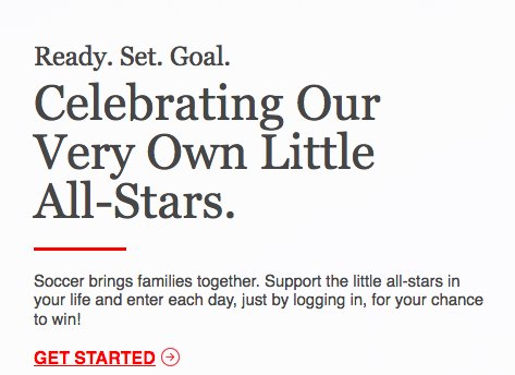 2016 Soccer Celebration Contest & Sweepstakes!