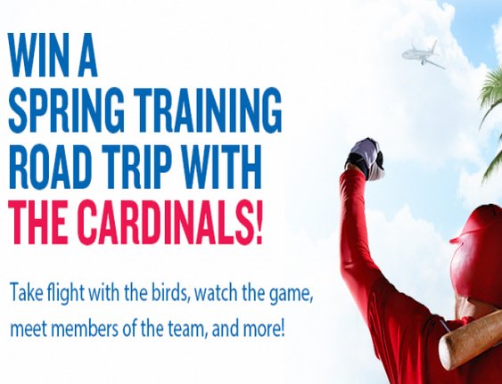 2017 Baseball Spring Training Road Trip Sweepstakes