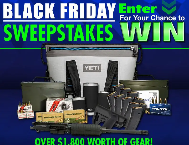 2017 Black Friday Sweepstakes