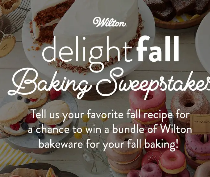 2017 DelightFALL Baking Sweepstakes