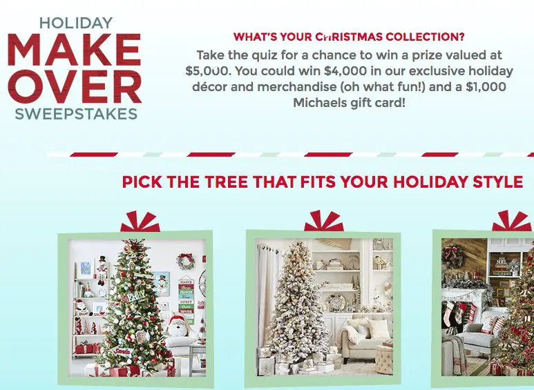 2017 Holiday Sweepstakes