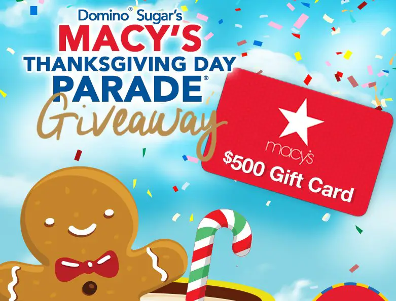 2017 Macy's Thanksgiving Day Parade Giveaway