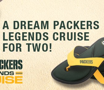2017 Packers Legends Cruise Sweepstakes