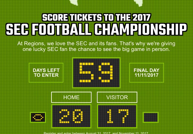 2017 Road2ATL Sweepstakes