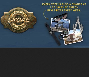 2017 Skoal Floating Holiday Sweepstakes
