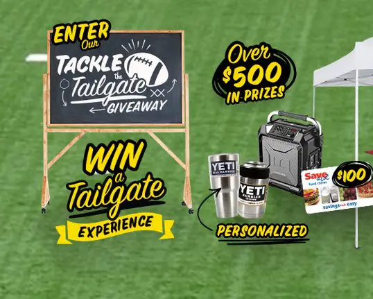 2017 Tackle The Tailgate Sweepstakes