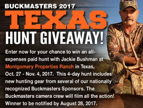 2017 Texas Hunt Giveaway
