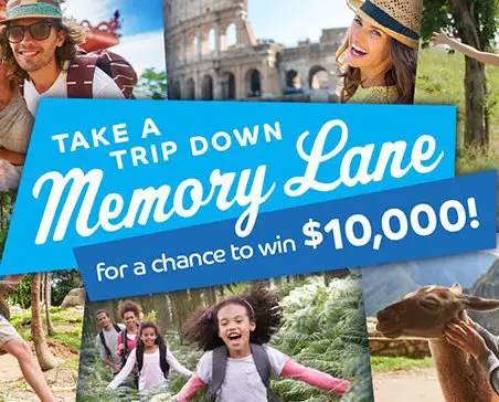 2017 Travel Memory Sweepstakes