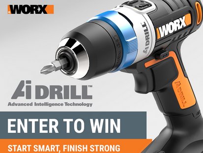 2017 Worx Ai Drill Sweepstakes
