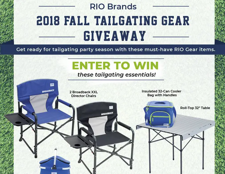 2018 Fall Tailgating Gear Giveaway