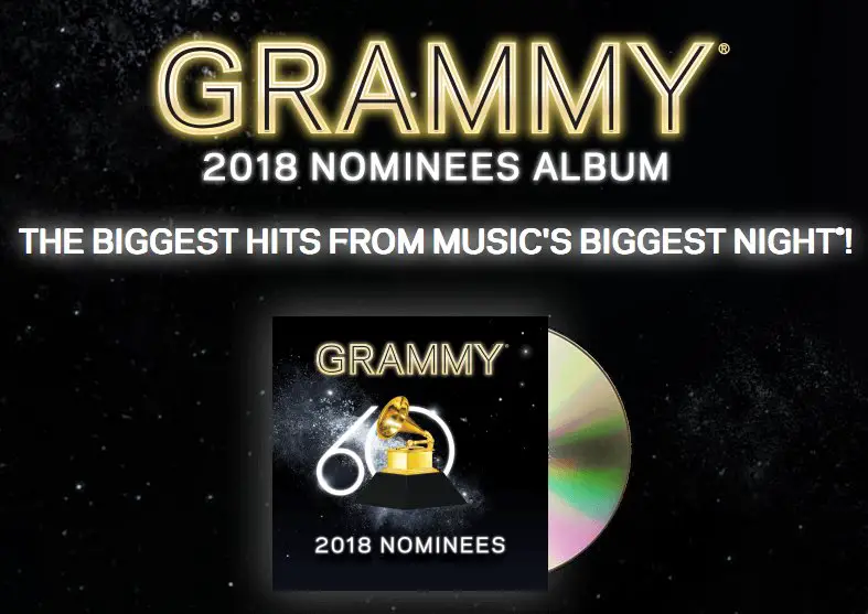 2018 Grammy Nominees Album Flyaway Sweepstakes