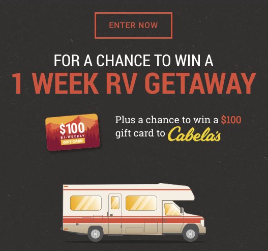 2018 Making Memories Sweepstakes