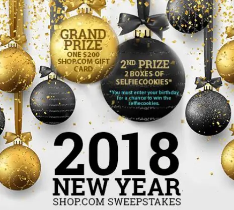 2018 New Year Sweepstakes