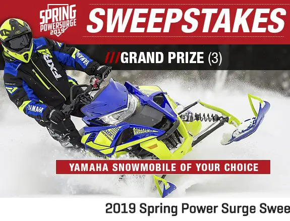 2019 Spring Power Surge Sweepstakes