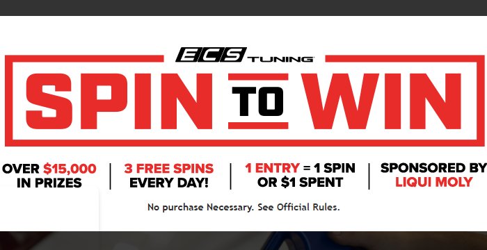 2022 ECS Tuning Spin To Win Instant Win Game & Sweepstakes - Win A $10,000 Gift Card
