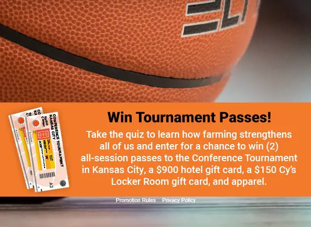2023 Hilton South Farm Strong Challenge Giveaway – Win 2 All-Season Passes To The Big 12 Conference Tournament In Kansas City