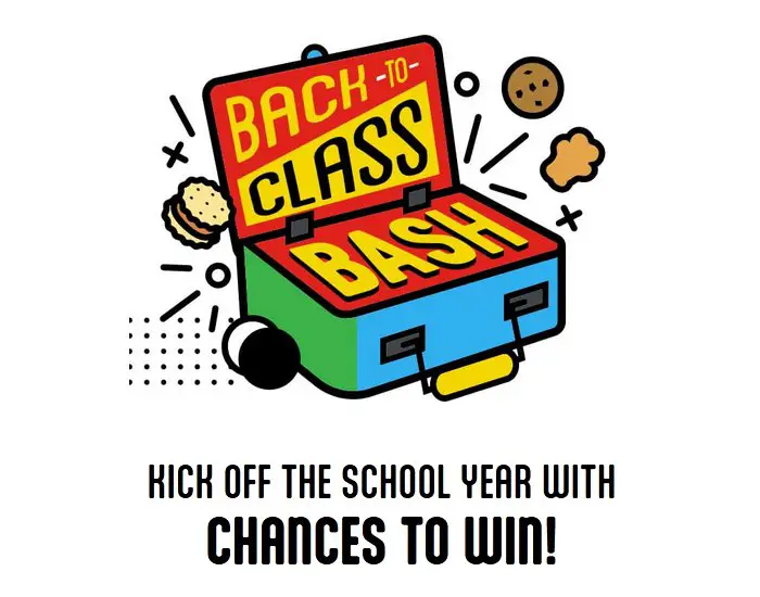 2023 Nabisco Back-To-Class Bash Promotion - Win A Trip To Super Nintendo World And More