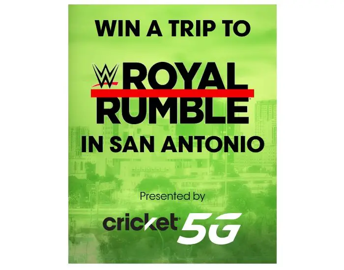 2023 Royal Rumble Flyaway Sweepstakes - Win A Trip For 2 + Tickets To The Royal Rumble