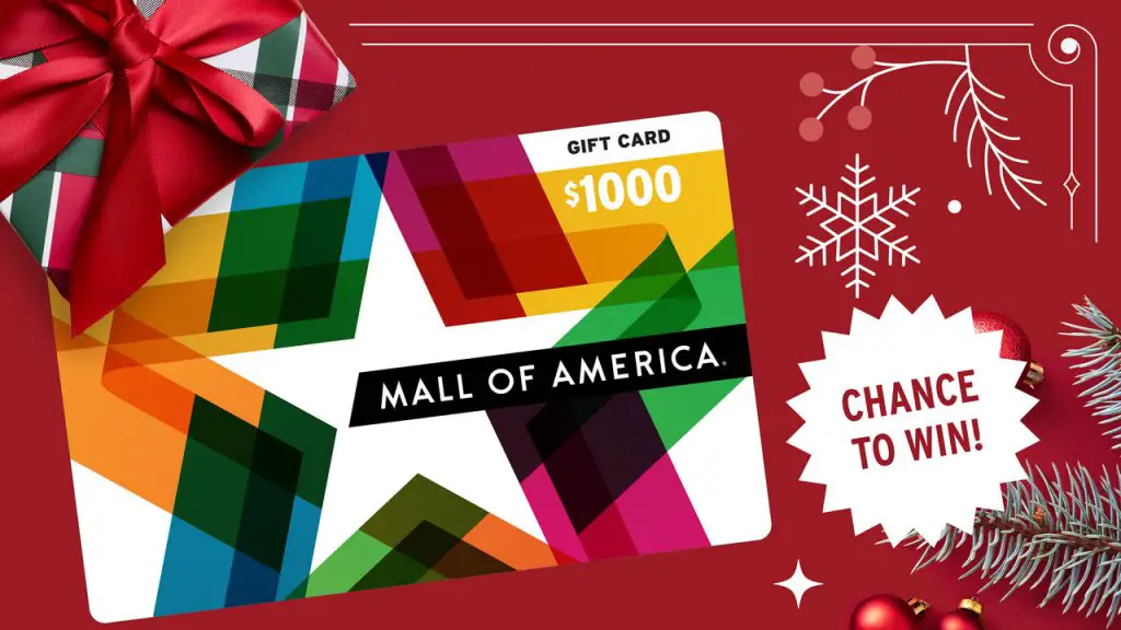 2025 Mall Of America Last-Minute Shopping Sweepstakes – Win Mall of America Gift Cards, MOA Insiders Points & More (3,105+ Winners)