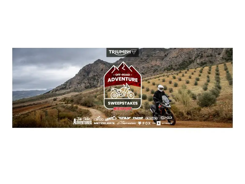 2025 Motosport.com Fall Adventure Sweepstakes - Win A Motorcycle Adventure with Jeff Stanton & More