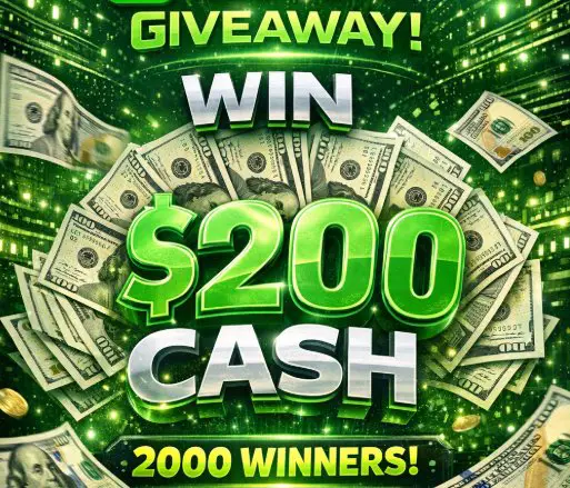 2026 Cash App Giveaway - Win $200 Cash (2000 Winners)