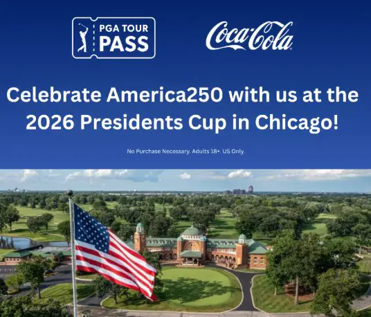 2026 Coca-Cola America250 Sweepstakes - Win a 2026 Presidents Cup Experience