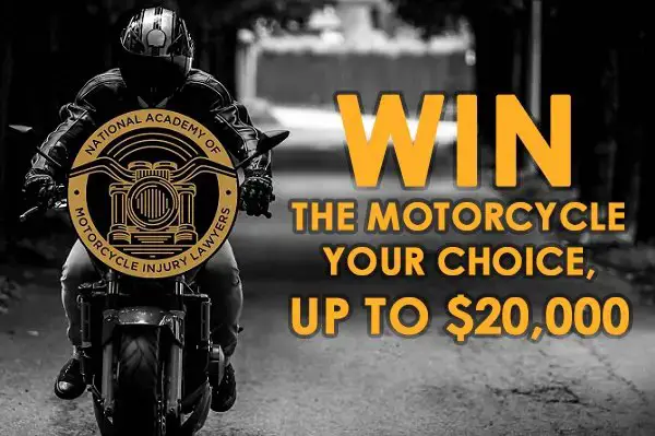 2026 NAMIL Win A Motorcycle Sweepstakes – Win A $20,000 Motorcycle Of Your Choice