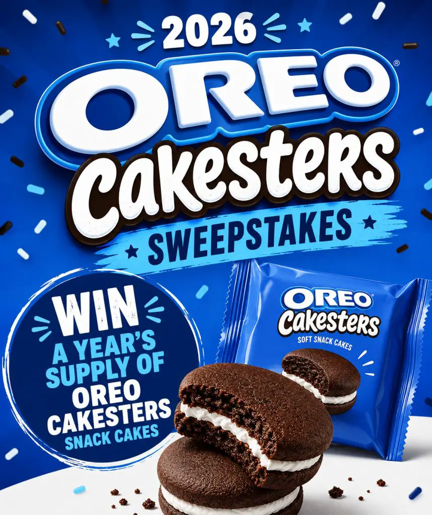 2026 OREO Cakesters Sweepstakes – Win A Year’s Supply Of OREO Cakesters Snack Cakes