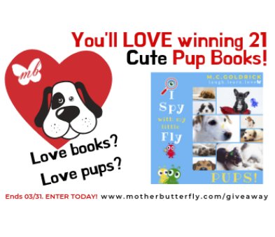 21 Puppy Books Giveaway