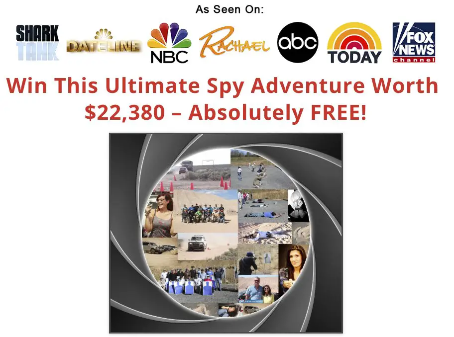 $22,380 Ultimate Spy Adventure