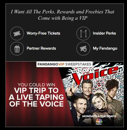 $2400 VIP - The Voice Sweepstakes!
