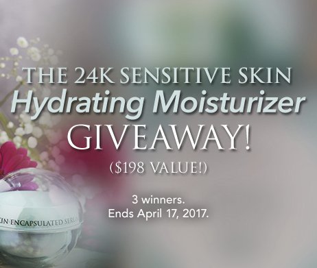24K Sensitive Skin Hydrating Moisturizer