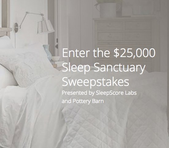 $25,000 Bedroom Makeover Sweepstakes