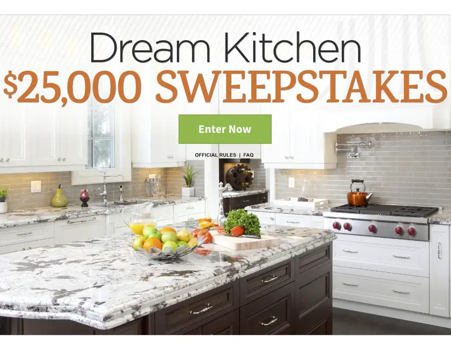 $25,000 Dream Kitchen Fall Sweepstakes