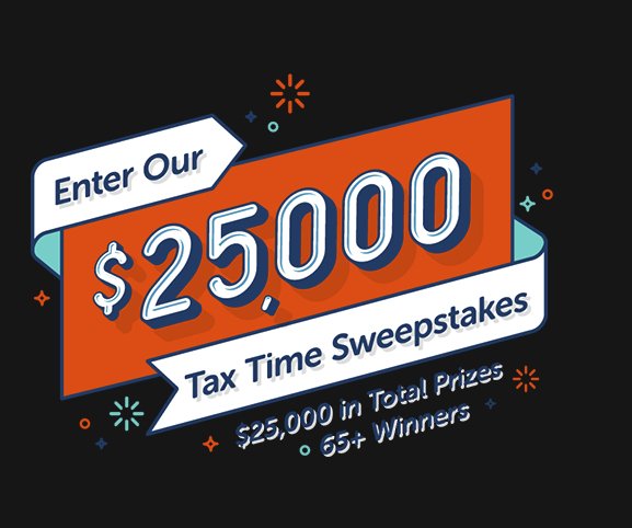 $25,000 Netspend Tax Time Sweepstakes