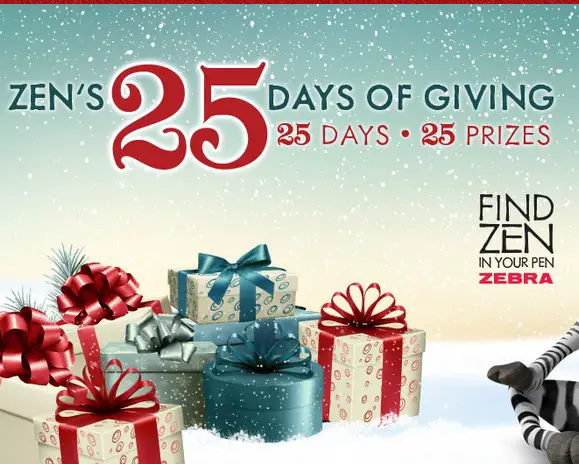 25 Days of Giving Sweepstakes