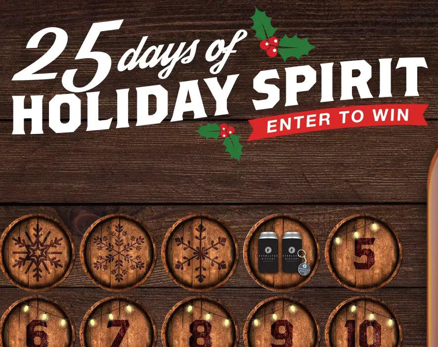 25 Days of Holiday Spirit Sweepstakes