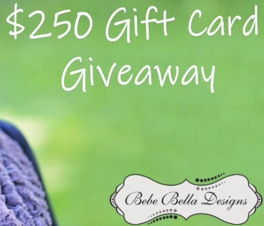 $250 Bebe Bella Designs Gift Card