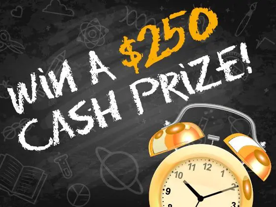 $250 Cash Prize Sweepstakes
