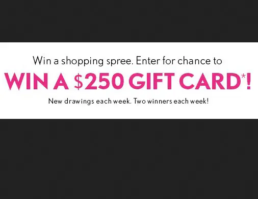 $250 eGift Card Giveaway
