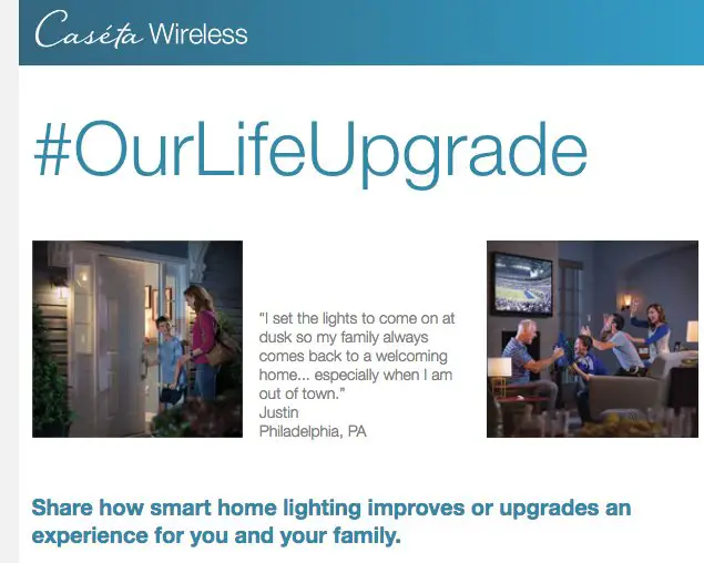 $25,000 #OurLifeUpgrade Contest!