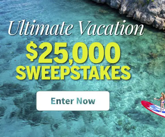 $25,000 Sweepstakes
